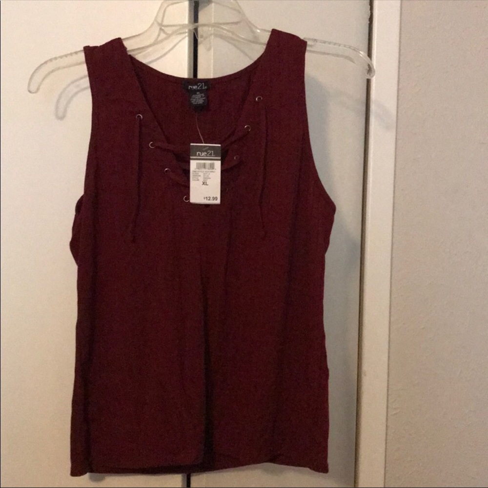 2 for 1 Rue 21 Lace up Tanks